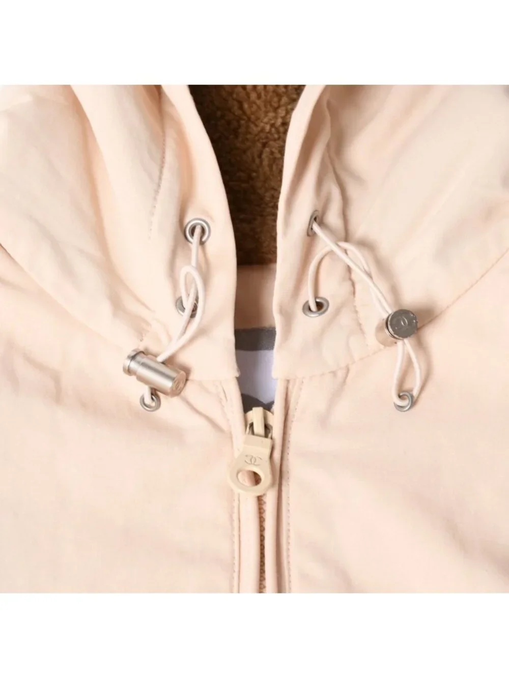 Chanel Sports Line Anorak Jacket Half Zip Multicolor